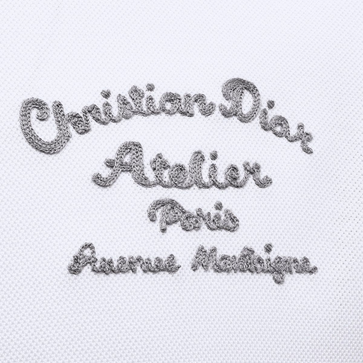 Dior o1bcso1str1224 Atelier' Polo Shirt in White Size US XL / EU 56 / 4 - 3 Thumbnail