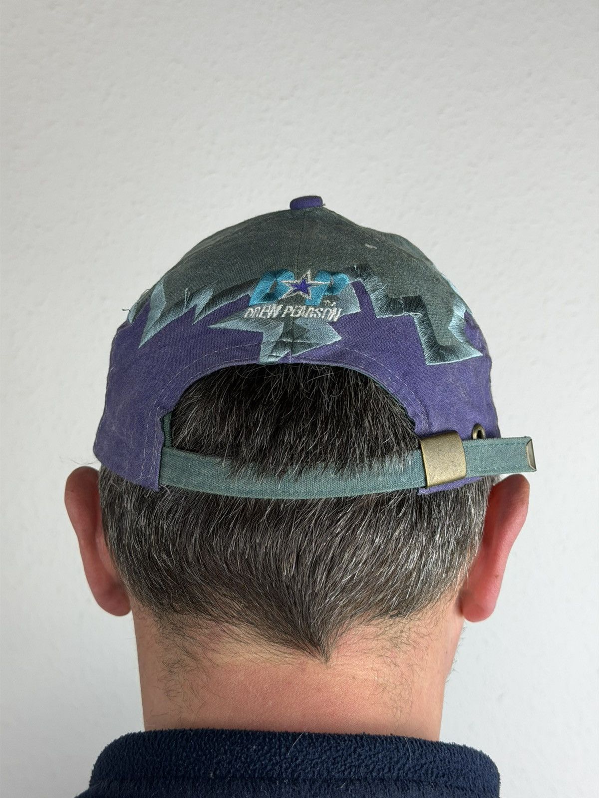 Drew Pearson CHARLOTTE HORNETS Vintage 90s Drew Pearson Snapback Hat Size ONE SIZE - 3 Thumbnail