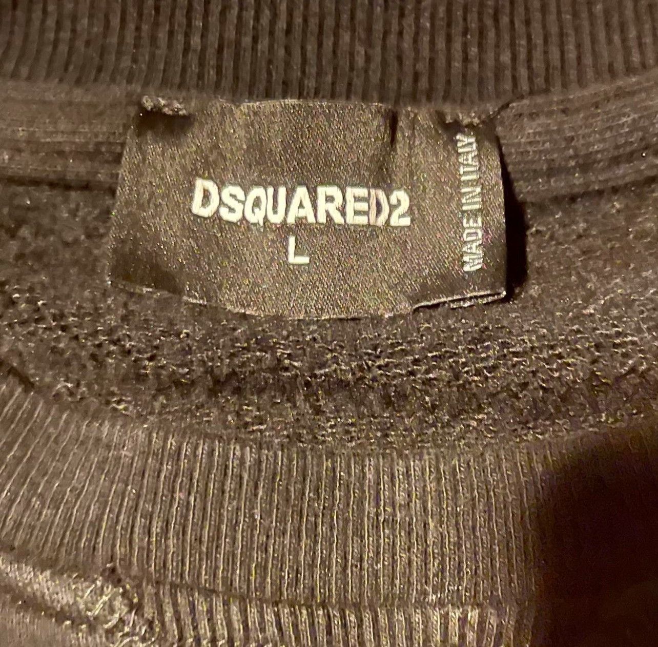 Dsquared2 DSquared2 Patch Crewneck Sweatershirt Size US L / EU 52-54 / 3 - 3 Thumbnail