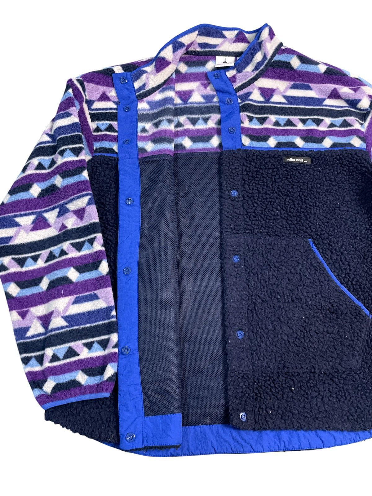 Japanese Brand Japanese Brand Niko and … Retro Fleece Sherpa Jacket Size US M / EU 48-50 / 2 - 6 Thumbnail