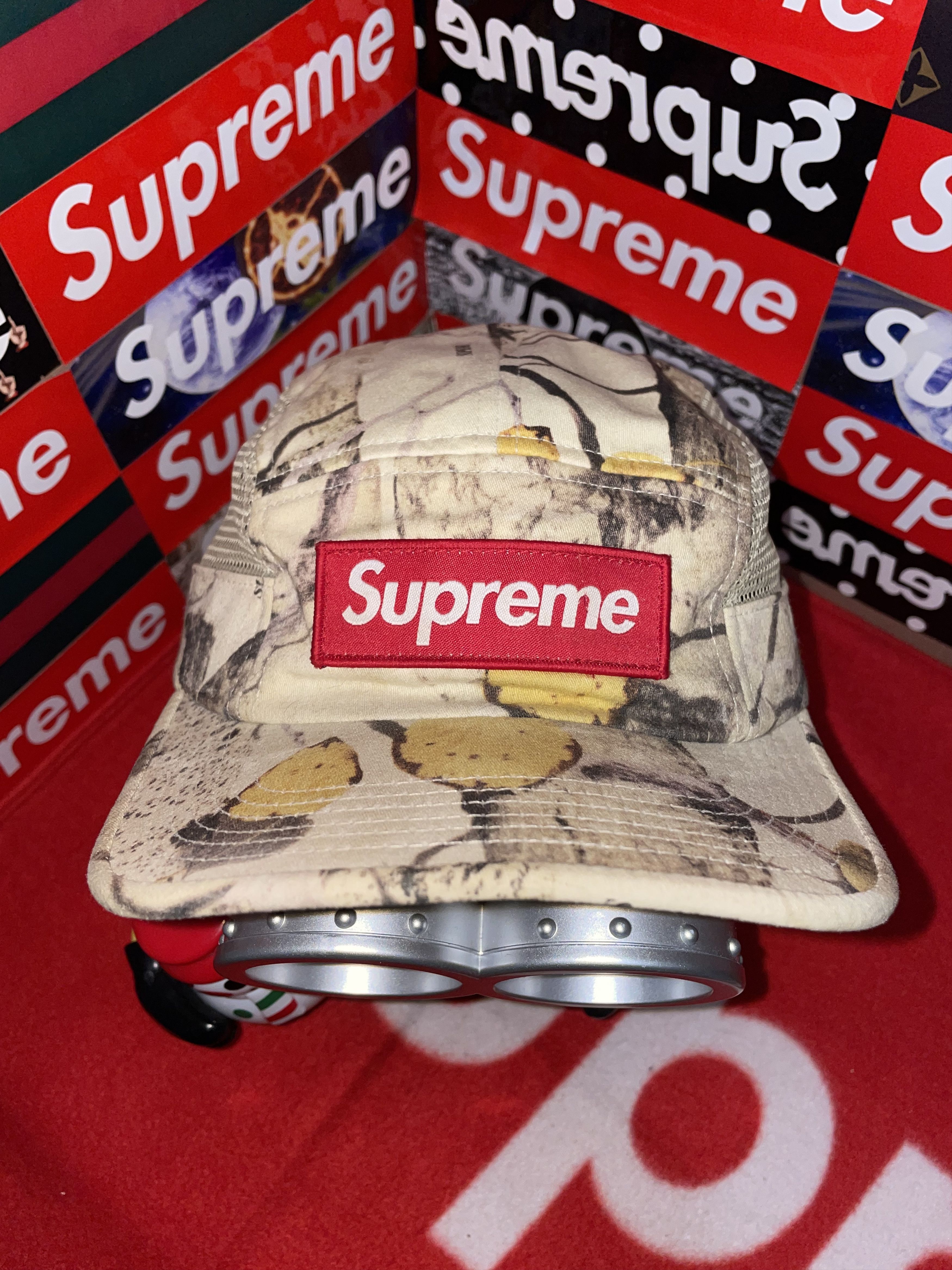 Supreme Supreme Aspen Wood Camo Mesh Camo Cap SS14 Size ONE SIZE - 1 Thumbnail