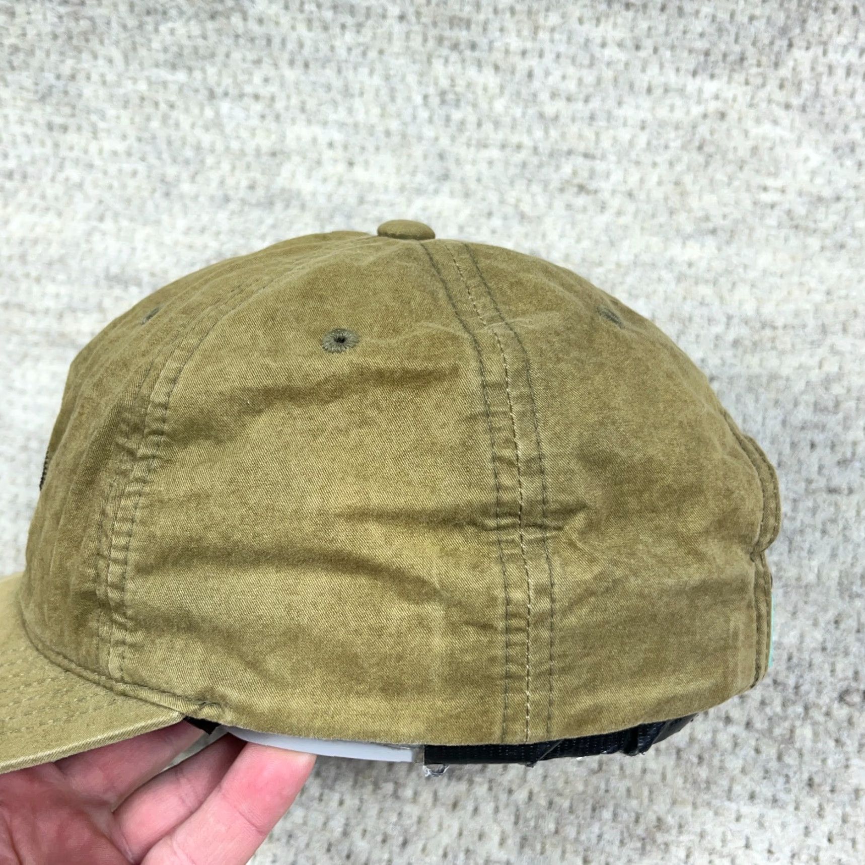 Vissla Vissla Hat Cap Snapback Olive Green Adult Patch Retro Adjustable Size ONE SIZE - 3 Thumbnail