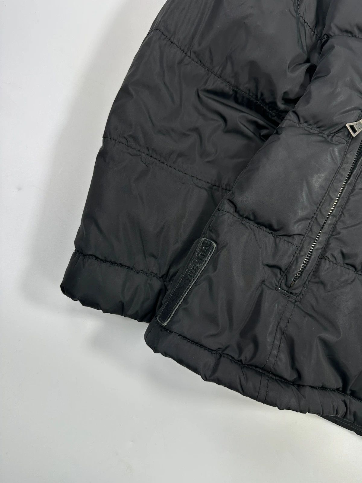 Prada Prada Sport FW08 Black Nylon Down Hooded Puffer Jacket Size S / US 4 / IT 40 - 2 Thumbnail