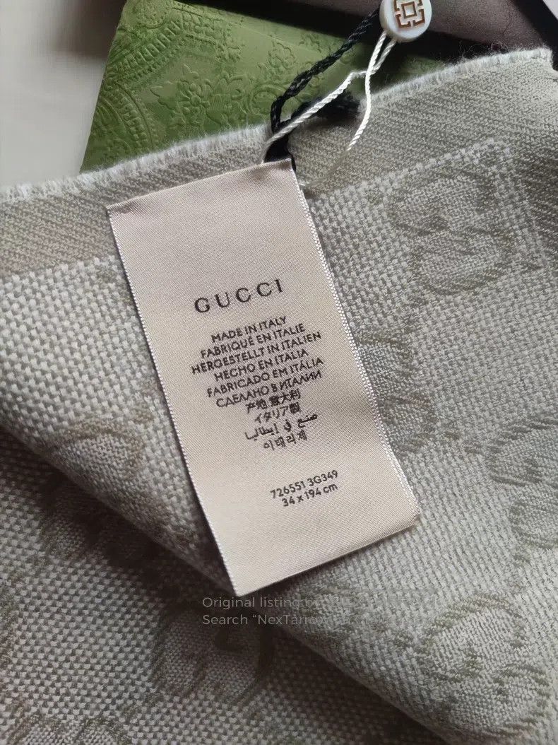 Gucci Gucci Scarf Size ONE SIZE - 2 Thumbnail