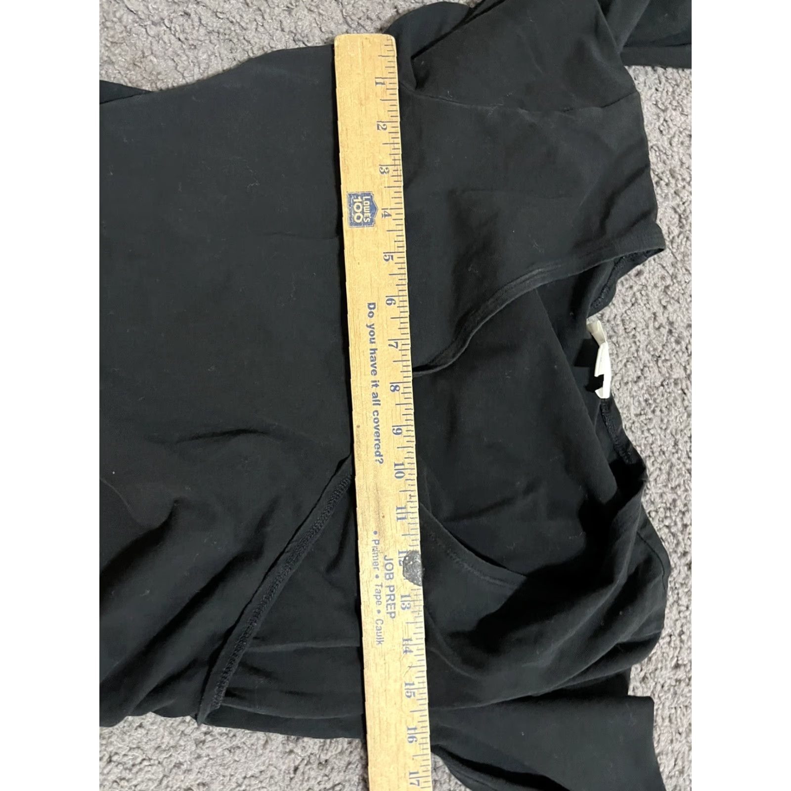 Loft LOFT Shirt Black Long Sleeve Size M Solid Adult Womens Regular Basic Casual Blouse Size M / US 6-8 / IT 42-44 - 4 Thumbnail