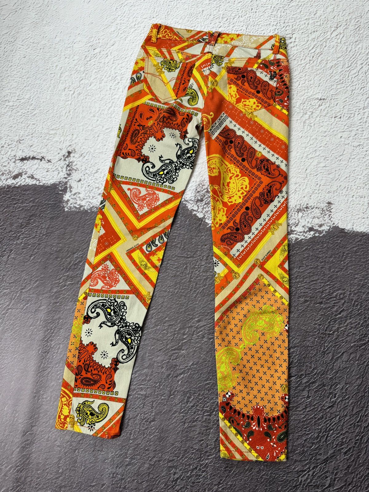 Versace Authentic Versace Jeans Baroque Pants rare jeans Size 26" / US 2 / IT 38 - 3 Thumbnail