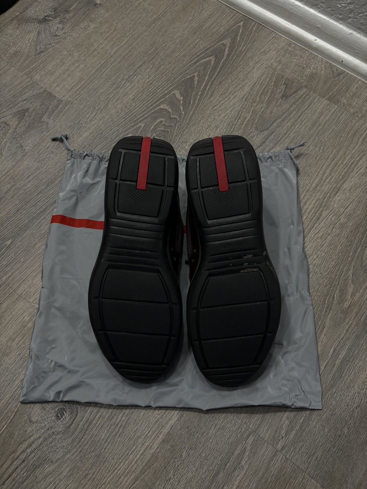 Prada Prada America’s Cup - Burgundy/Grey Size 10UK With Dustbag Size US 11.5 / EU 44-45 - 8 Thumbnail