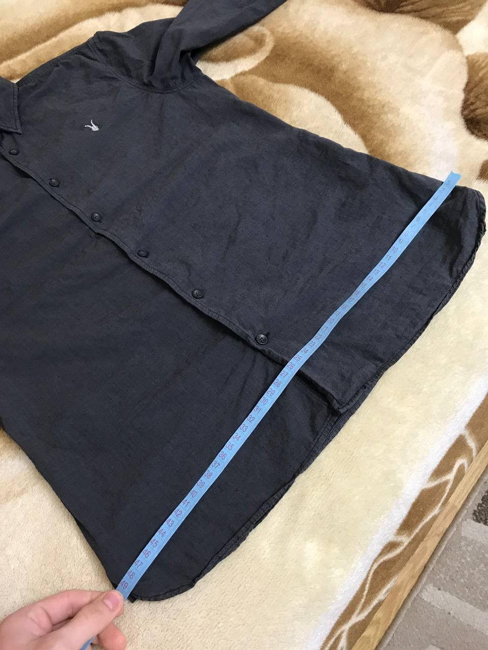 Allsaints × Vintage 🔥 Allsaints Wayland LS Shirt Linen Cotton Long Sleeve Button Size US S / EU 44-46 / 1 - 13 Thumbnail