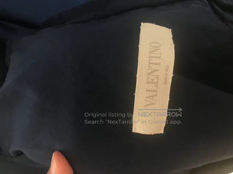 Valentino Valentino Handmade beaded totem heavy industry blue trench Size S / US 4 / IT 40 - 5 Thumbnail
