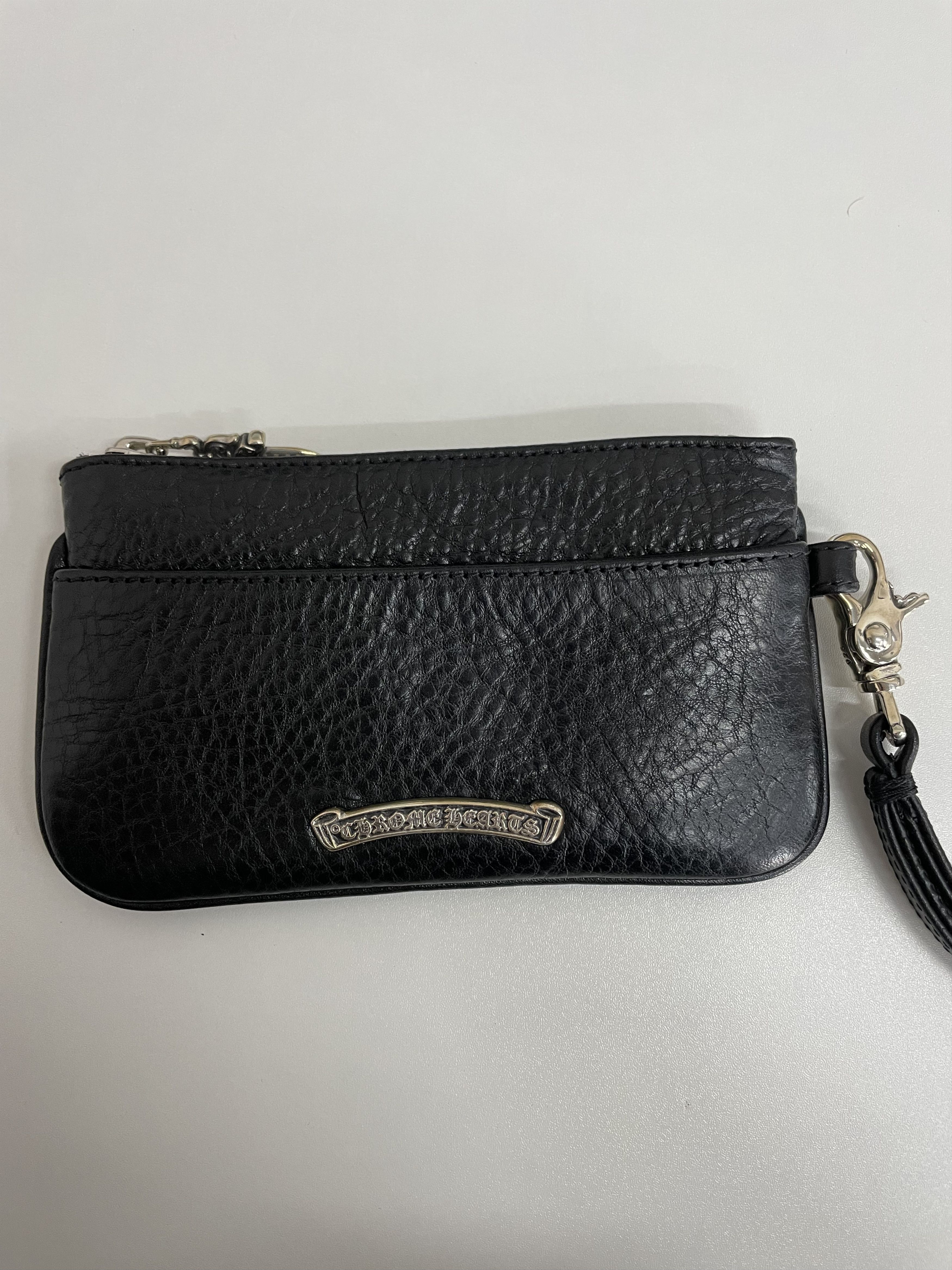 Chrome Hearts Chrome Hearts Leather Cross Patch Zip Wallet Size ONE SIZE - 4 Thumbnail