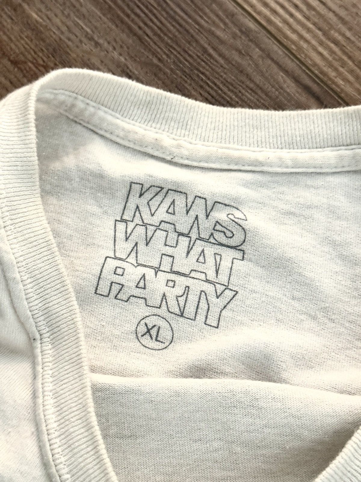 Kaws KAWS Brooklyn Museum Grey Graphic Tee Size L Size US XL / EU 56 / 4 - 5 Thumbnail
