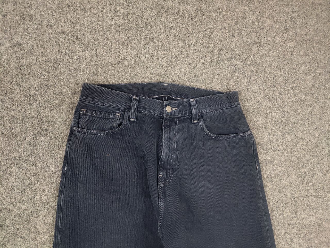 Carhartt Vintage Carhartt Wip Denim Jeans boiled effect loose ripped Size US 32 / EU 48 - 8 Thumbnail
