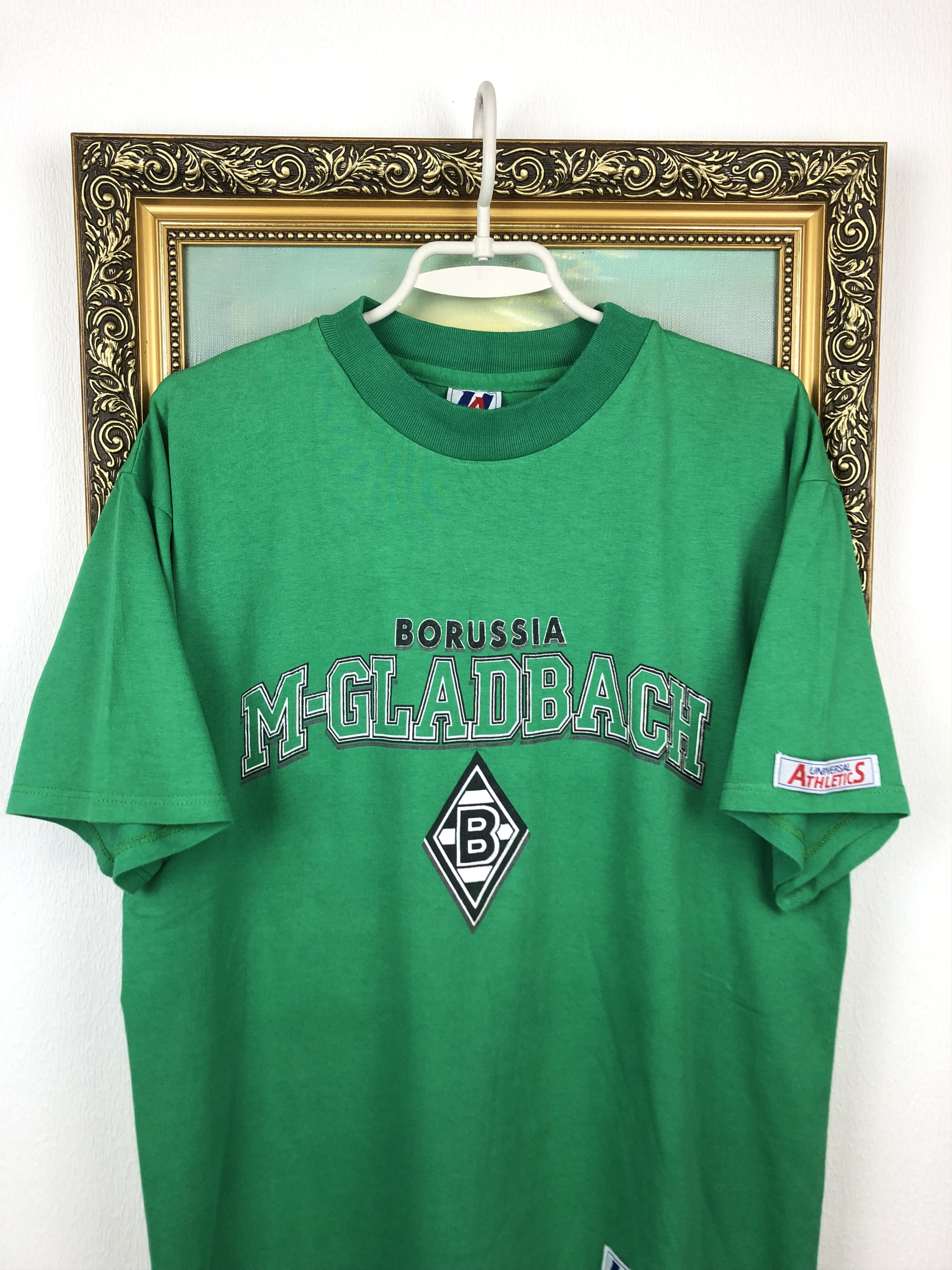 Vintage Vintage 90's Borussia Mönchengladbach Football Shirt Tee Size US L / EU 52-54 / 3 - 2 Thumbnail