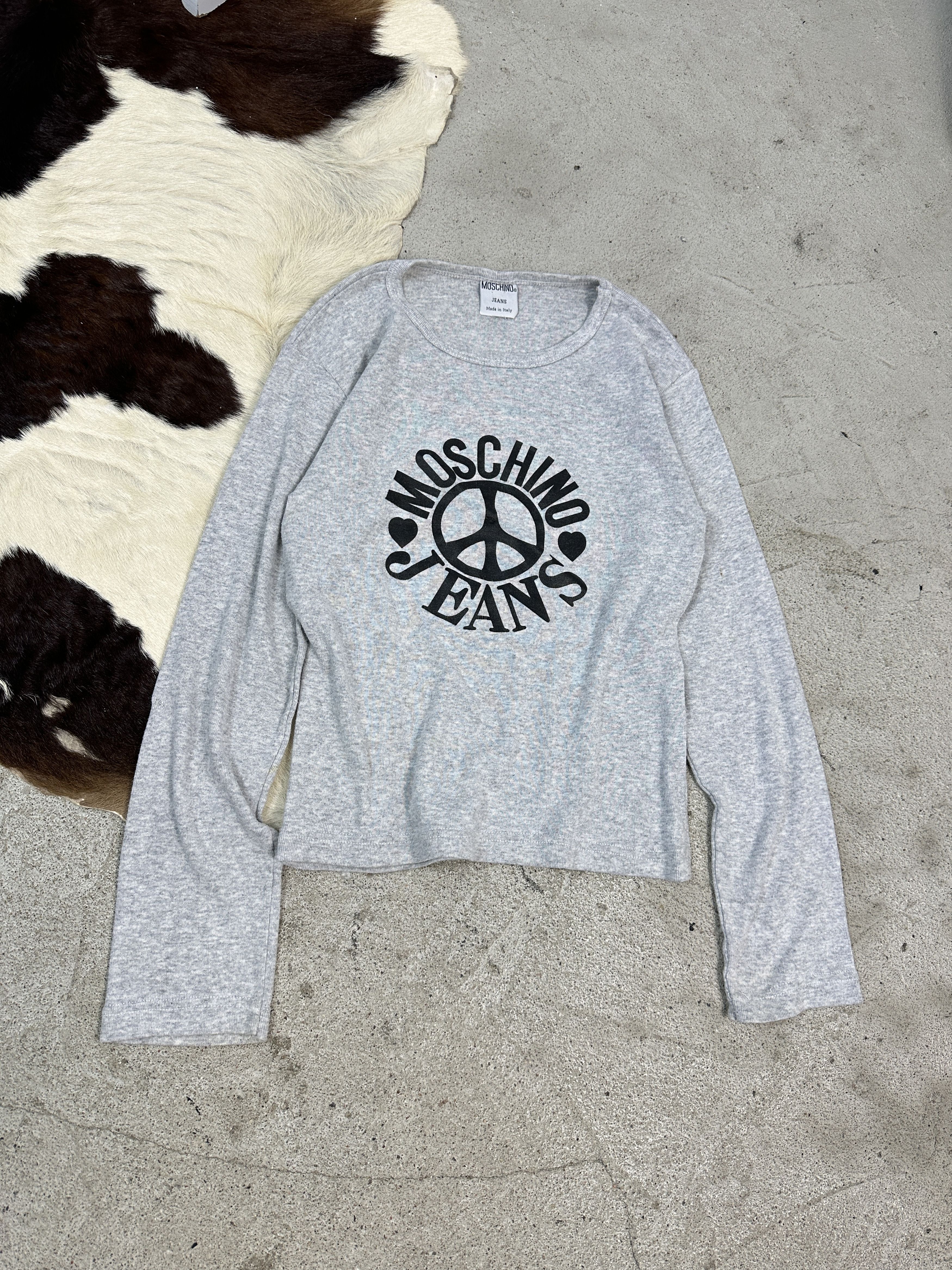 Moschino × Vintage Women's Longsleeve Vintage Moschino Y2K Size S / US 4 / IT 40 - 1 Thumbnail