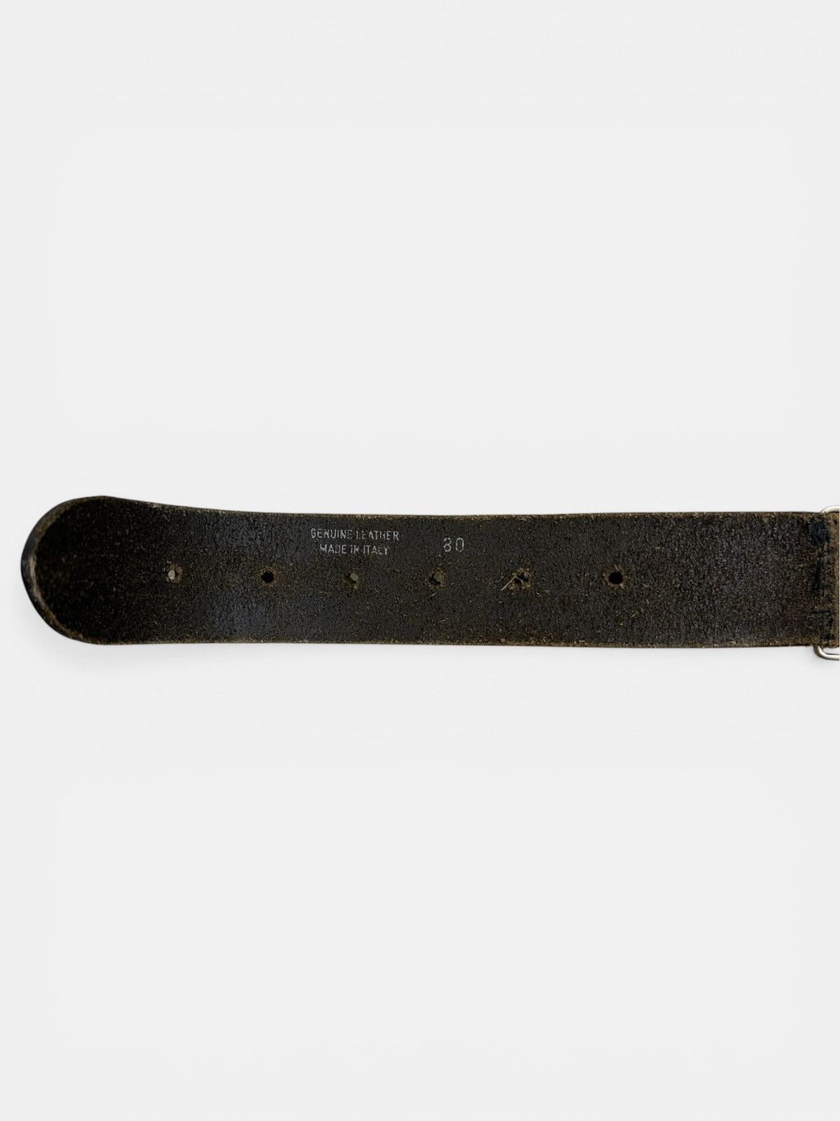 Helmut Lang Helmut Lang - AW98 Chainlink Leather Belt Size ONE SIZE - 8 Thumbnail