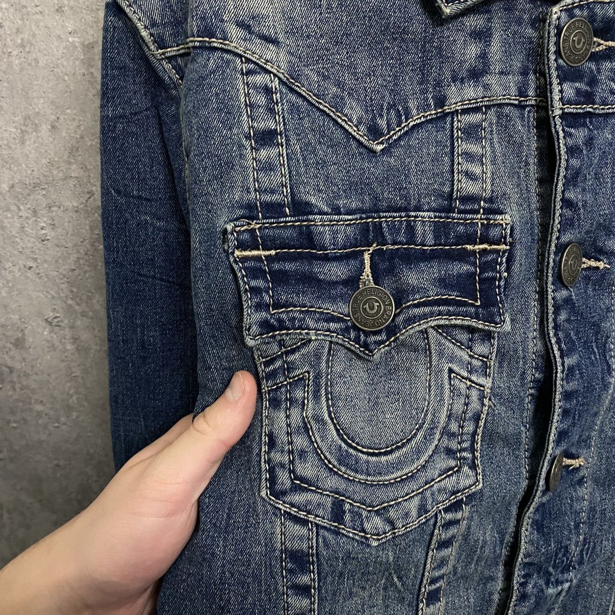 True Religion Crazy Vintage Y2K True Religion Jean Jacket Size US S / EU 44-46 / 1 - 6 Thumbnail