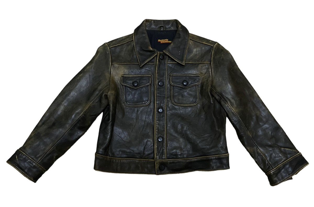 Men's Hysteric Glamour Leather Jackets | Grailed