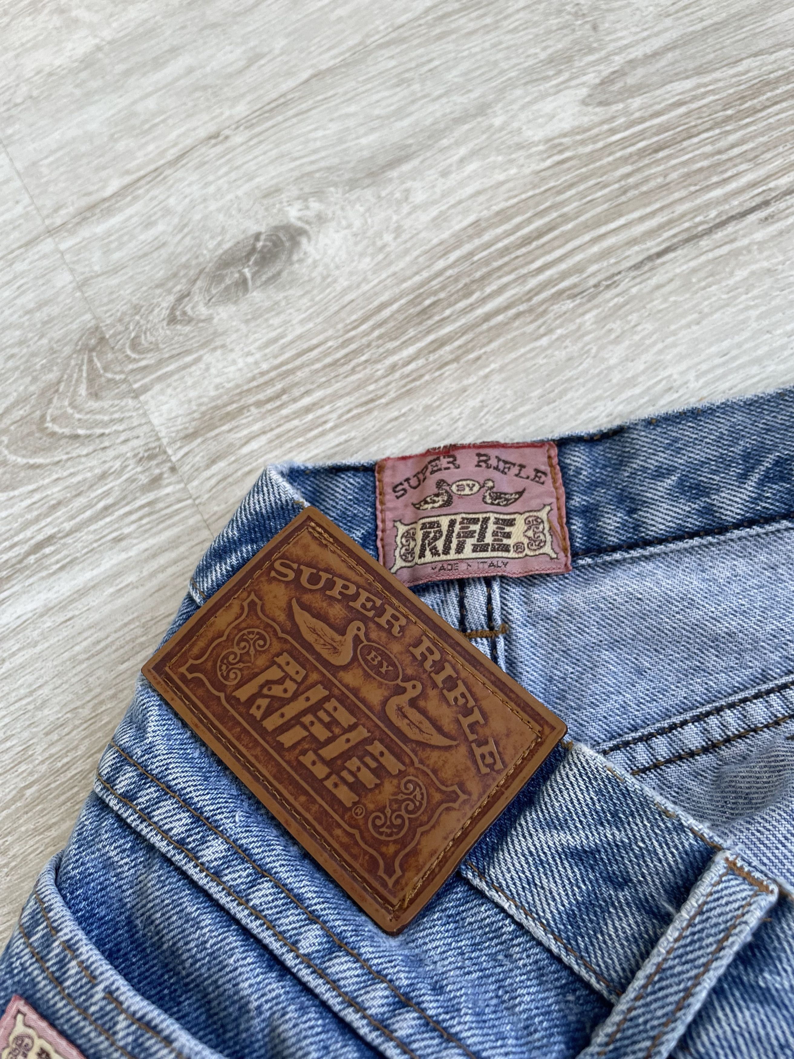 Other Vintage Rifle Super Blue Denim Jeans Size US 34 / EU 50 - 8 Thumbnail