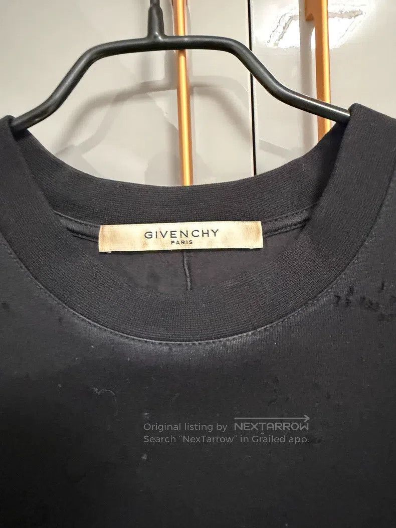 Givenchy Givenchy Black hole short-sleeve T-shirt Size US XS / EU 42 / 0 - 2 Thumbnail