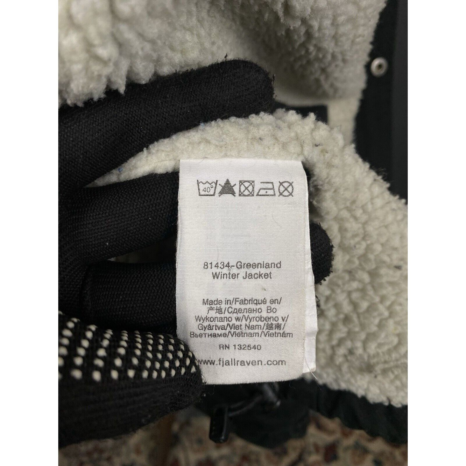Fjallraven Fjallraven Greenland Winter Men's Black Insulated Parka Jack Size US S / EU 44-46 / 1 - 13 Thumbnail
