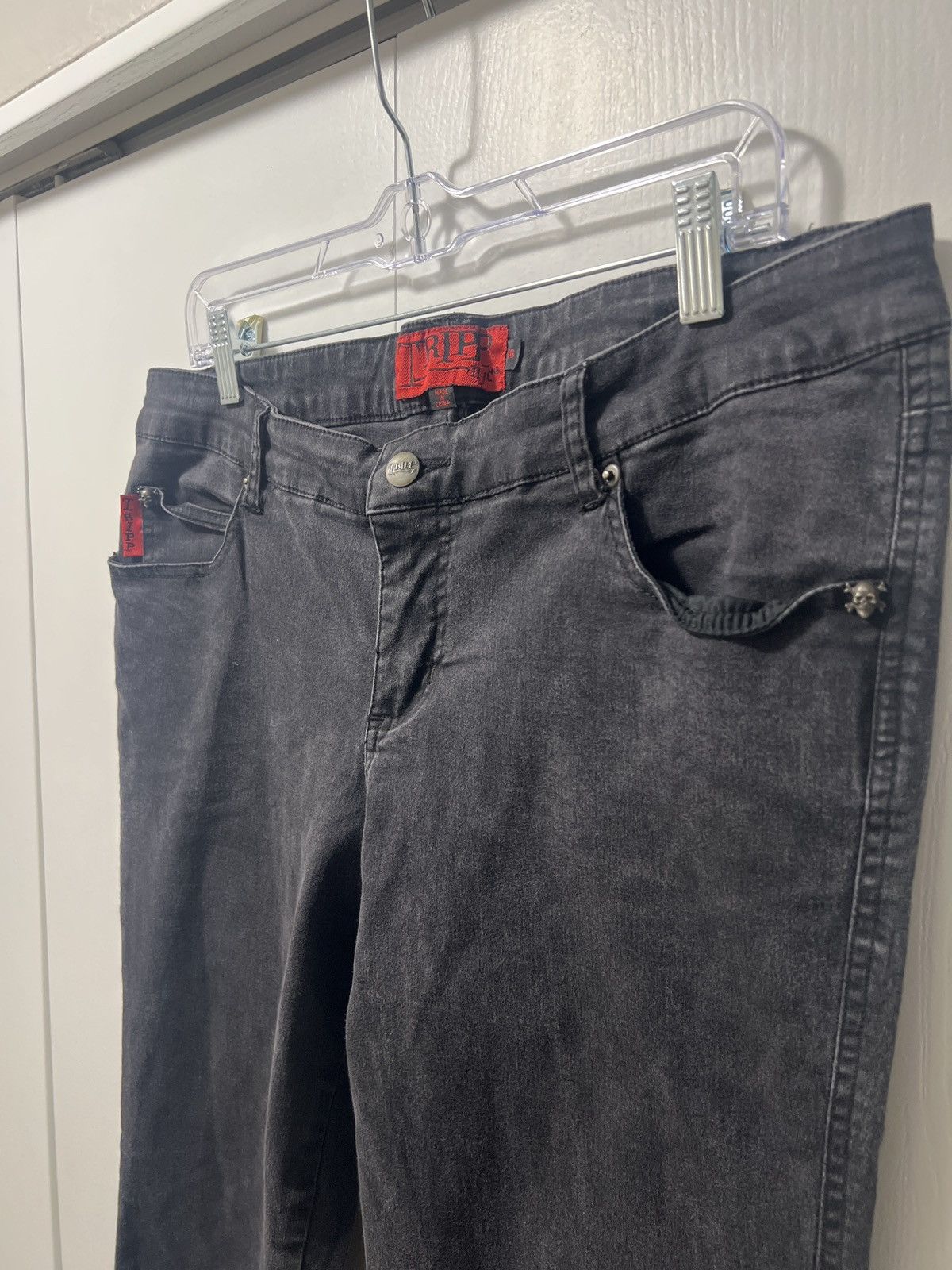 Tripp NYC Tripp NYC Flared Denim Size 16 Size 38" / US 16 / IT 52 - 4 Thumbnail
