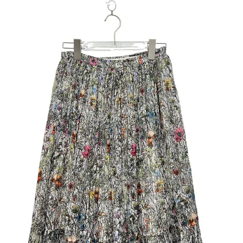 Dior Dior Floral high-waisted skirt Size 24" / US 00 / IT 34 - 4 Thumbnail