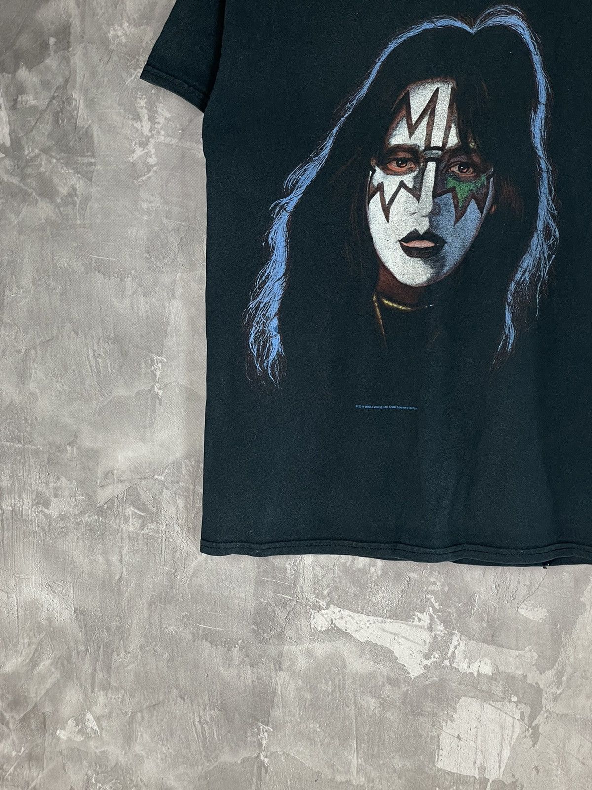 Band Tees × Vintage Vintage Kiss Gene Simmons face rock band tee 90’s Size US S / EU 44-46 / 1 - 5 Thumbnail