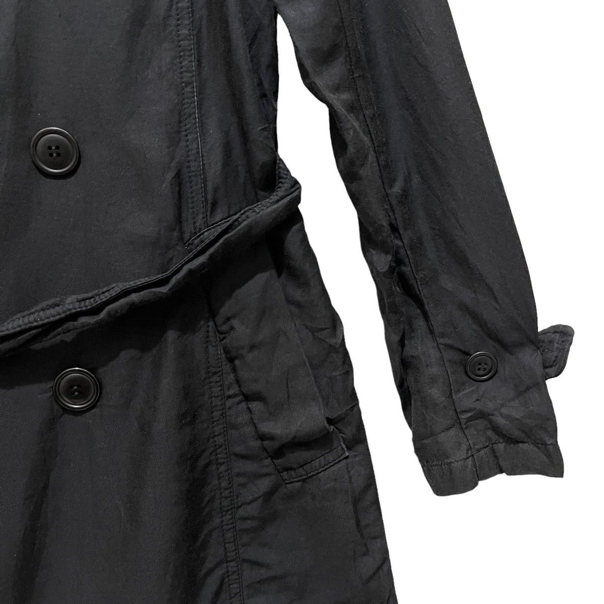 Issey Miyake × Japanese Brand × Sunao Kuwahara Vintage Issey Miyake Sunao Kuwahara Trench Coat Size M / US 6-8 / IT 42-44 - 7 Thumbnail