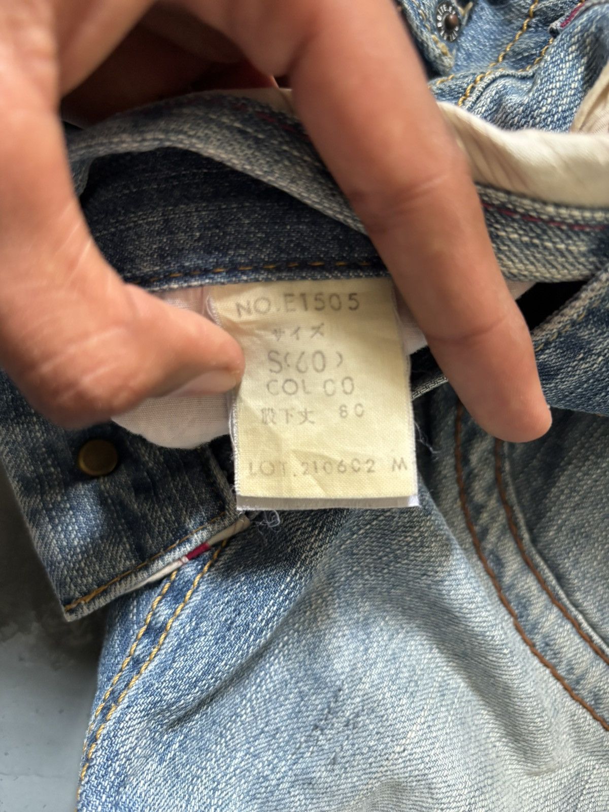Japanese Brand Japnes brand blue jeans Size 30" / US 8 / IT 44 - 6 Thumbnail