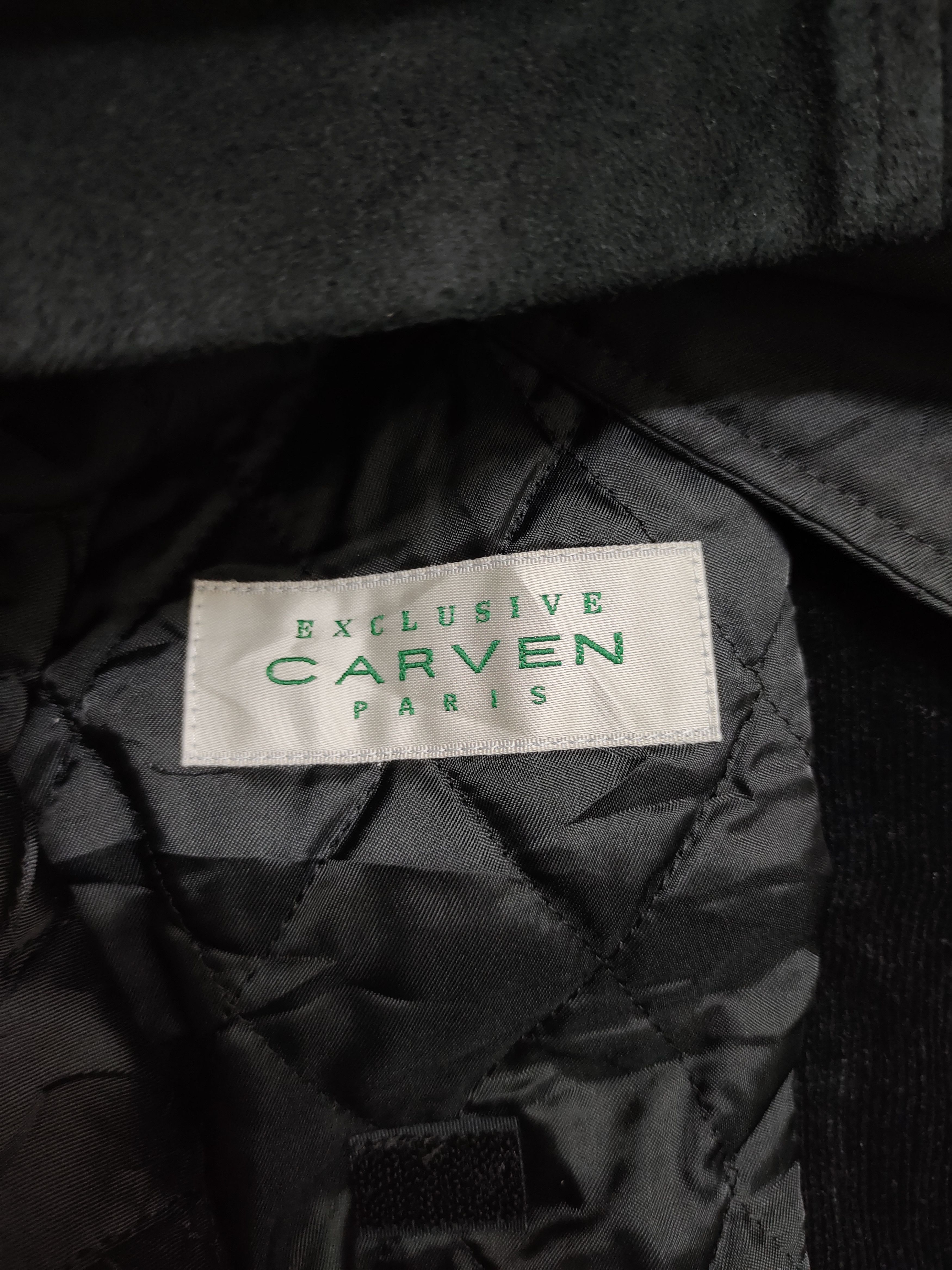 Carven Vintage Carven Paris Moleskin Quilted Jacket Size US XL / EU 56 / 4 - 13 Thumbnail
