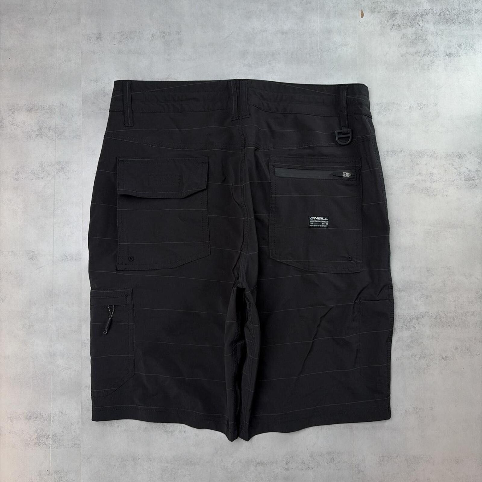 O'Neill Y2K Black O’Neill Surf Grunge Baggy Board Shorts Size US 30 / EU 46 - 1 Thumbnail
