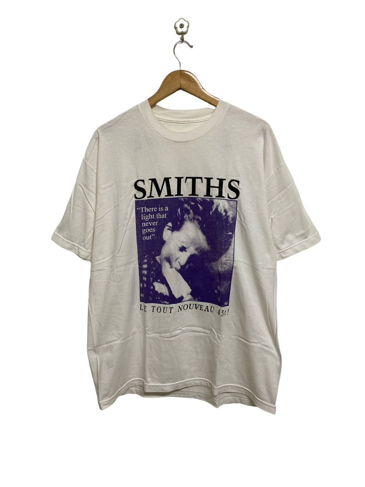 Band Tees × Vintage Vintage 90s The Smiths Le Out Novueau Tshirt Size US XL / EU 56 / 4 - 1 Thumbnail