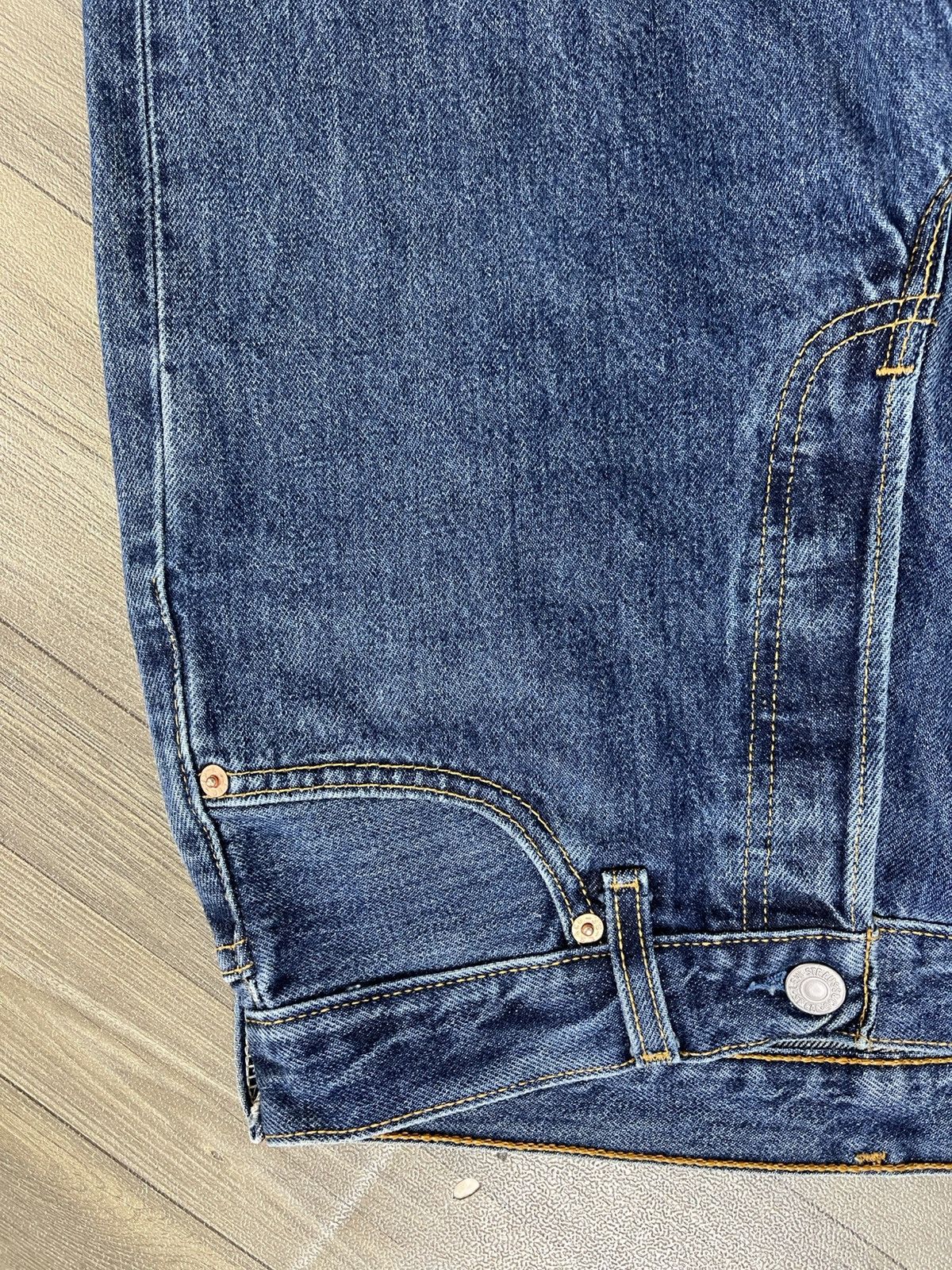 Levi's Vintage Clothing 🇺🇸1990s Vintage Levis 501 30x32 Straight Leg Blue Jeans Size US 30 / EU 46 - 4 Thumbnail
