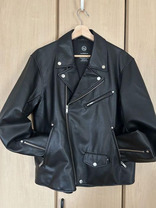 Undercover GU x UNDERCOVER Double Riders Jacket Black Leather M