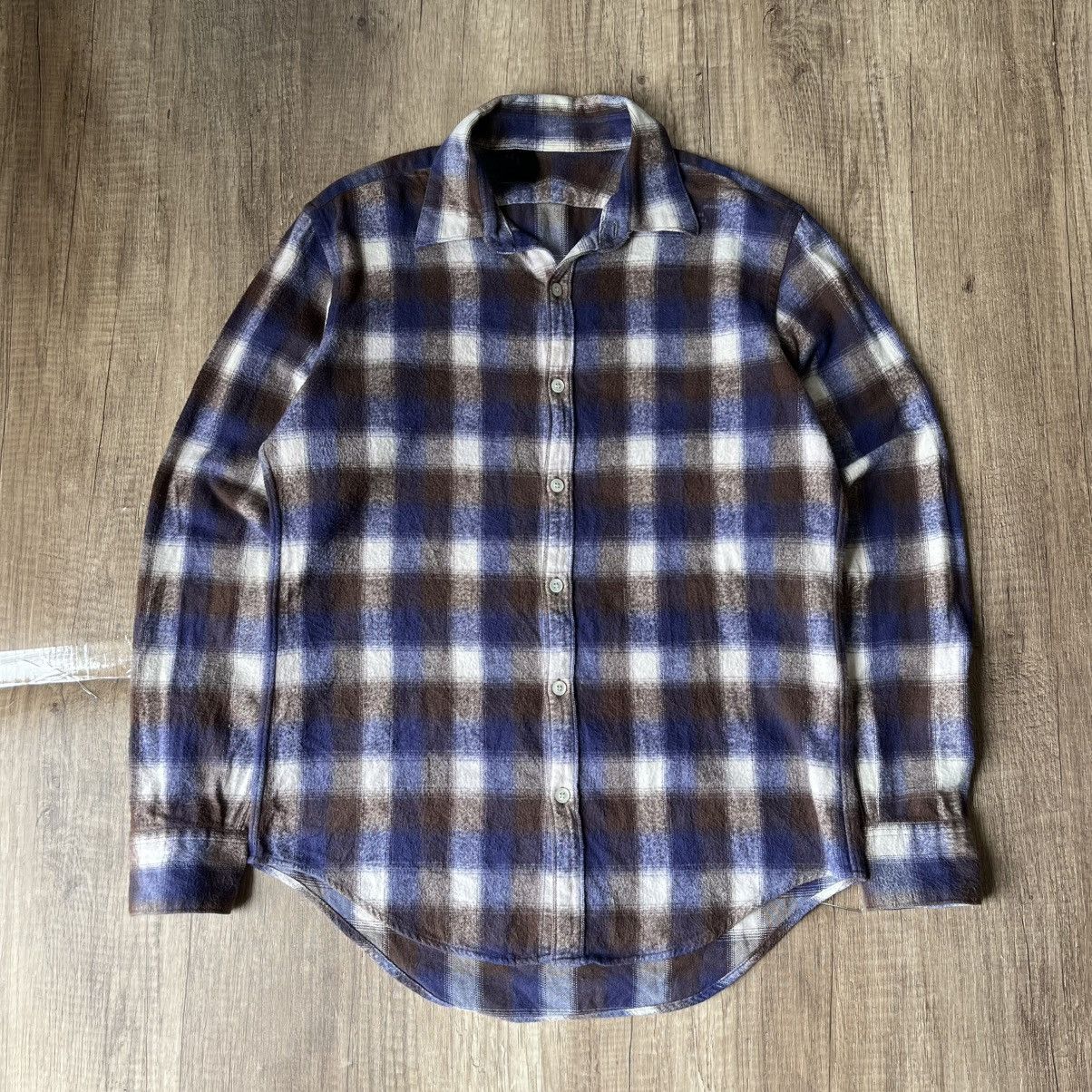 If Six Was Nine × Japanese Brand × N.Hoolywood N.Hollywood Shirt Flanel Size US M / EU 48-50 / 2 - 1 Thumbnail