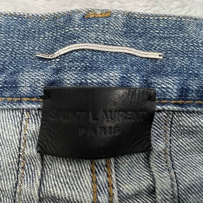 Saint Laurent Paris Saint Laurent ParisWashed Slimming Jeans 2504-Nextarrow Size US 30 / EU 46 - 3 Thumbnail