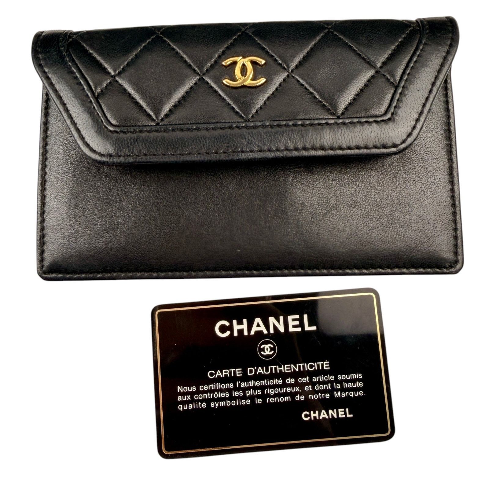 Chanel Chanel Vintage Black Quilted Trapezoid Flap Shoulder Bag Size ONE SIZE - 8 Thumbnail