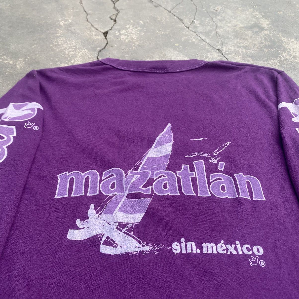 Mexicana 1980s Mazatlan Sailing tee Size US S / EU 44-46 / 1 - 2 Thumbnail