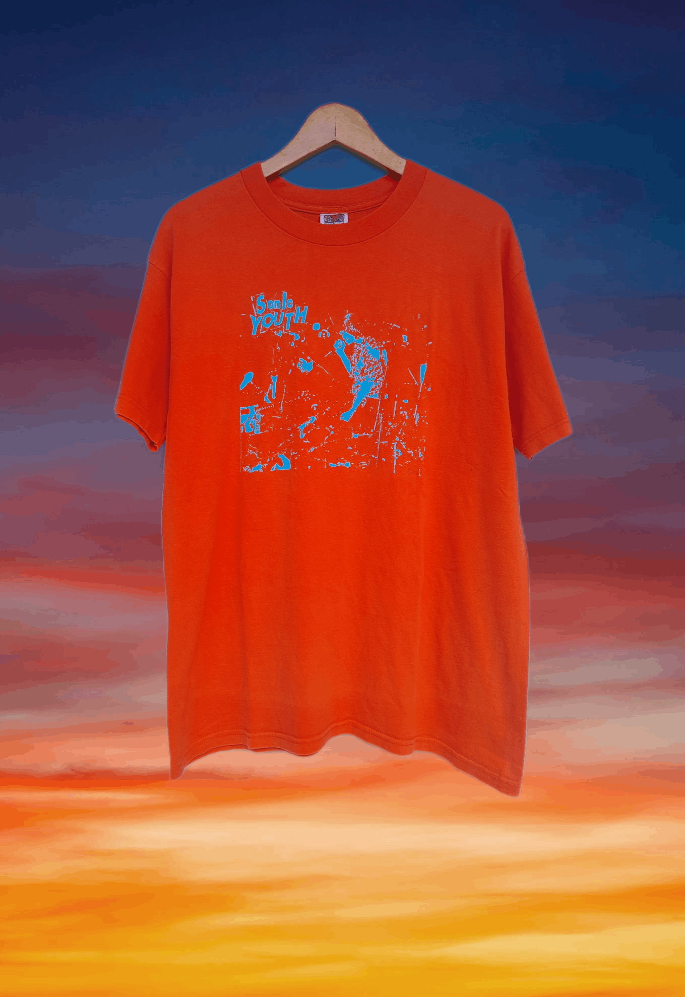 Band Tees × Vintage Vintage 90s Sonic Youth Promo t-shirt Size US L / EU 52-54 / 3 - 1 Thumbnail