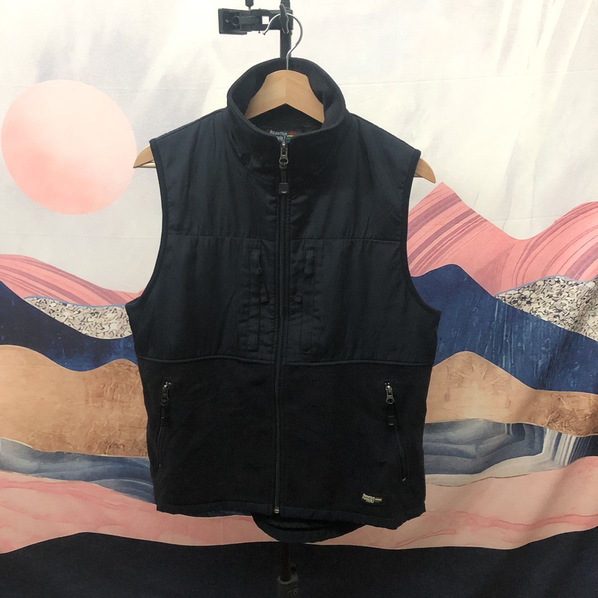 Vintage Benetton Formula 1 Racing Team Vest UCOB Motorsports