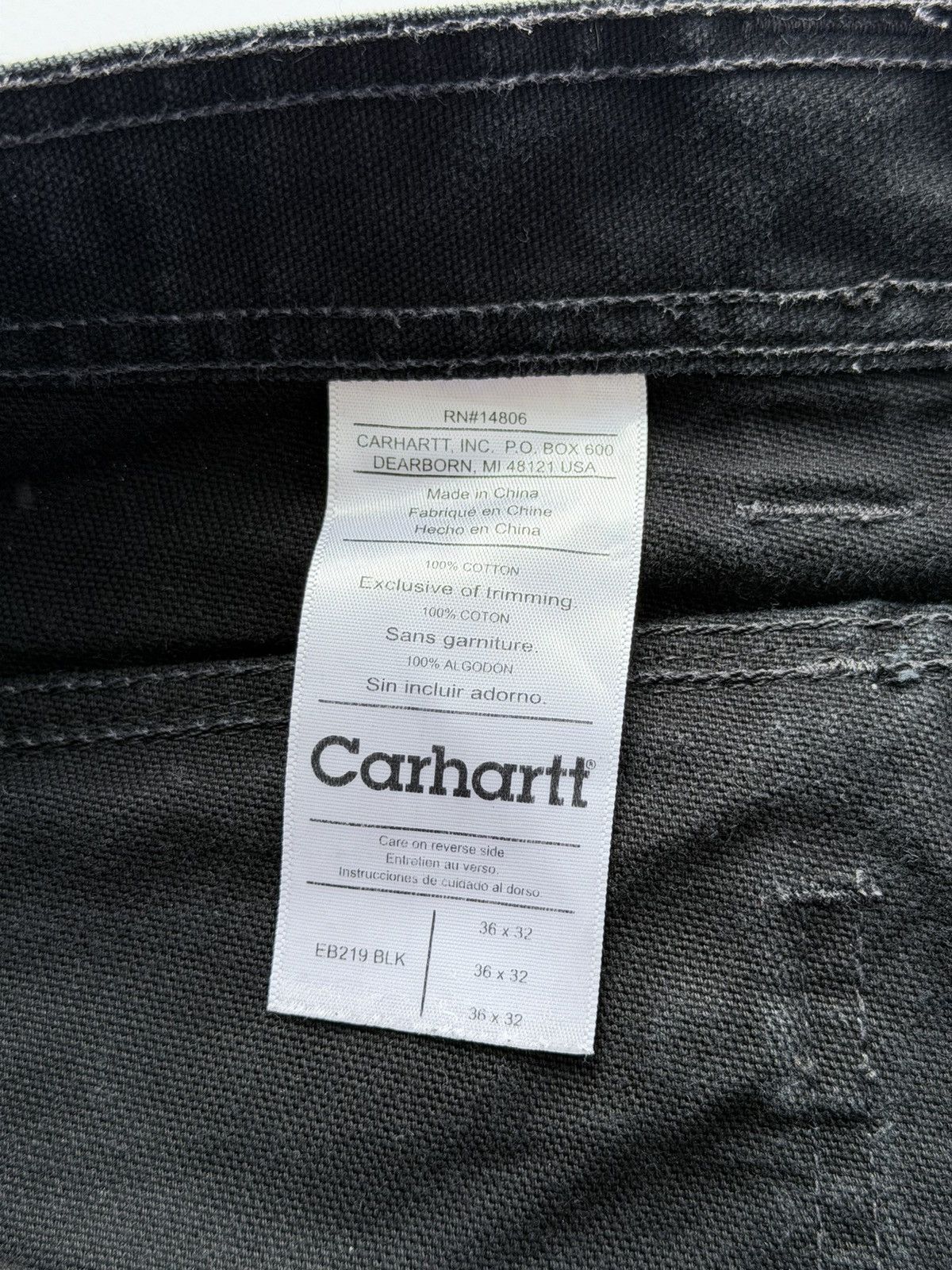 Carhartt Vintage Carhartt Multi Pocket Baggy Work Pants Size US 36 / EU 52 - 13 Thumbnail