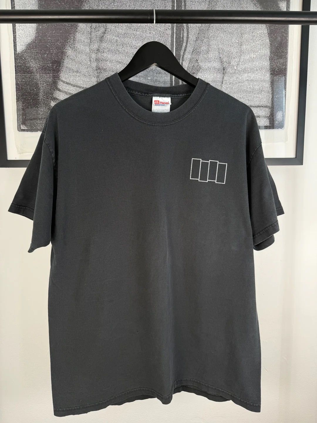 Vintage 🚭ICONIC VINTAGE🚭 90's BLACK FLAG FADED SHIRT Size US L / EU 52-54 / 3 - 3 Thumbnail