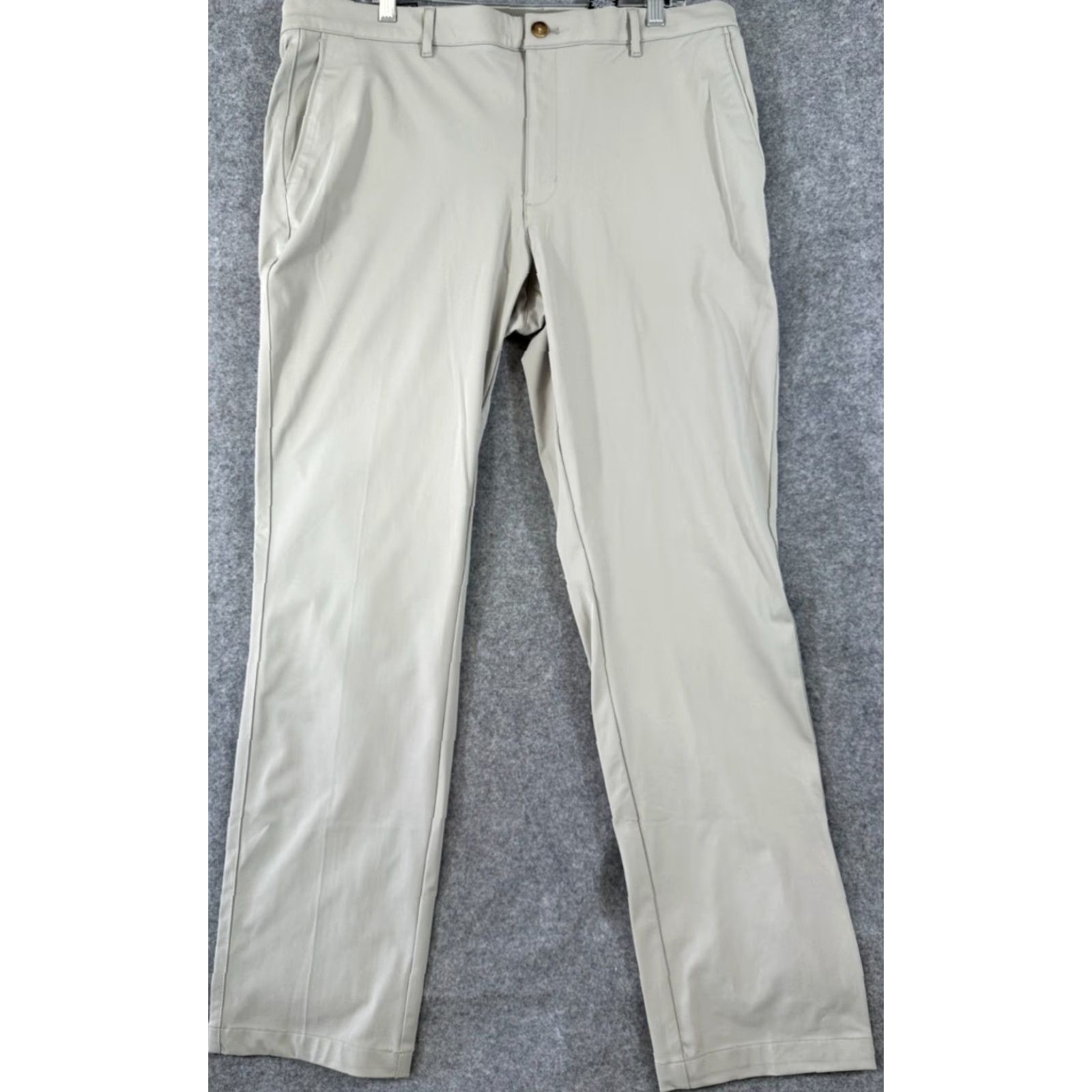 Vintage Greg Norman Pants Mens 38x32 Crusted Gravel Green Classic Stretch Golf Chino NWT Size US 38 / EU 54 - 2 Thumbnail