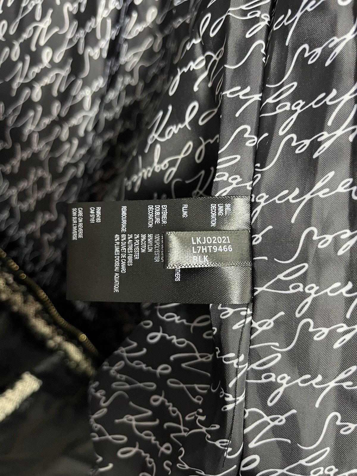 Japanese Brand × Karl Lagerfeld Vintage y2k Karl Lagerfeld puffer vest Size L / US 10 / IT 46 - 15 Thumbnail