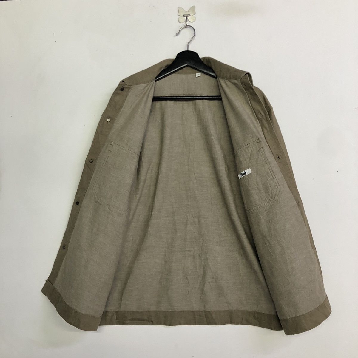 Lemaire × Uniqlo Christophe LemaireXUniqlo U Denim Oversize Long Sleeve Shirt Size US S / EU 44-46 / 1 - 8 Thumbnail