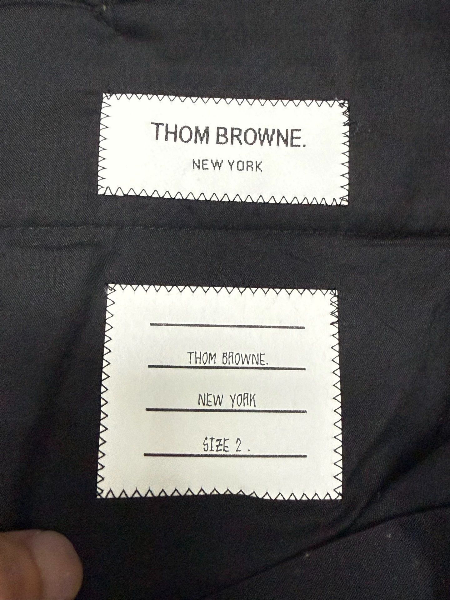 Thom Browne Thom Browne Men's Hi-Waisted Stripe Wool Trousers MidGray 2 Size US 32 / EU 48 - 4 Thumbnail