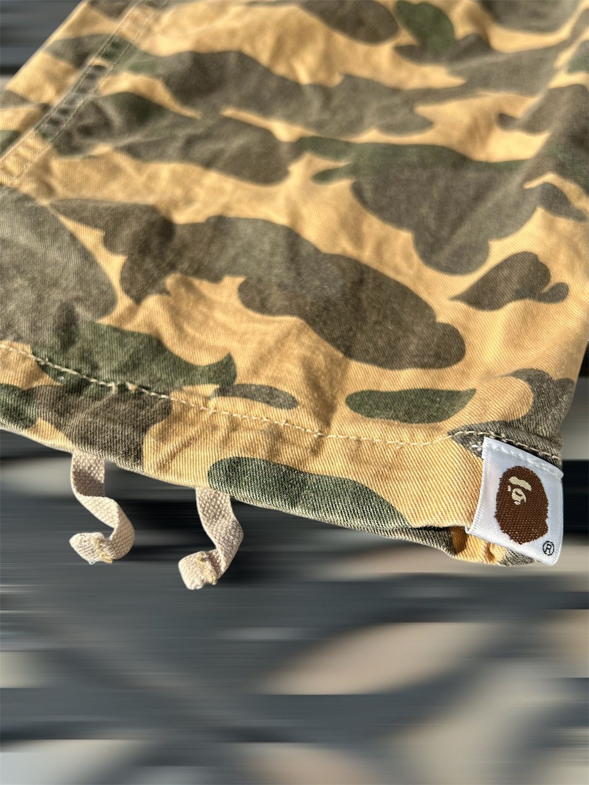 Bape O.G Yellow Camo Cargo Pants Size US 32 / EU 48 - 3 Thumbnail