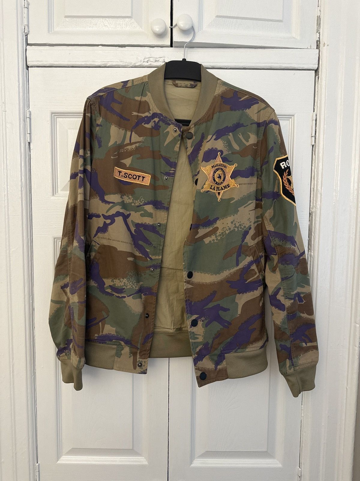 Maharishi Maharishi X Travis Scott LA FLAME Jacket Size US S / EU 44-46 / 1 - 1 Thumbnail