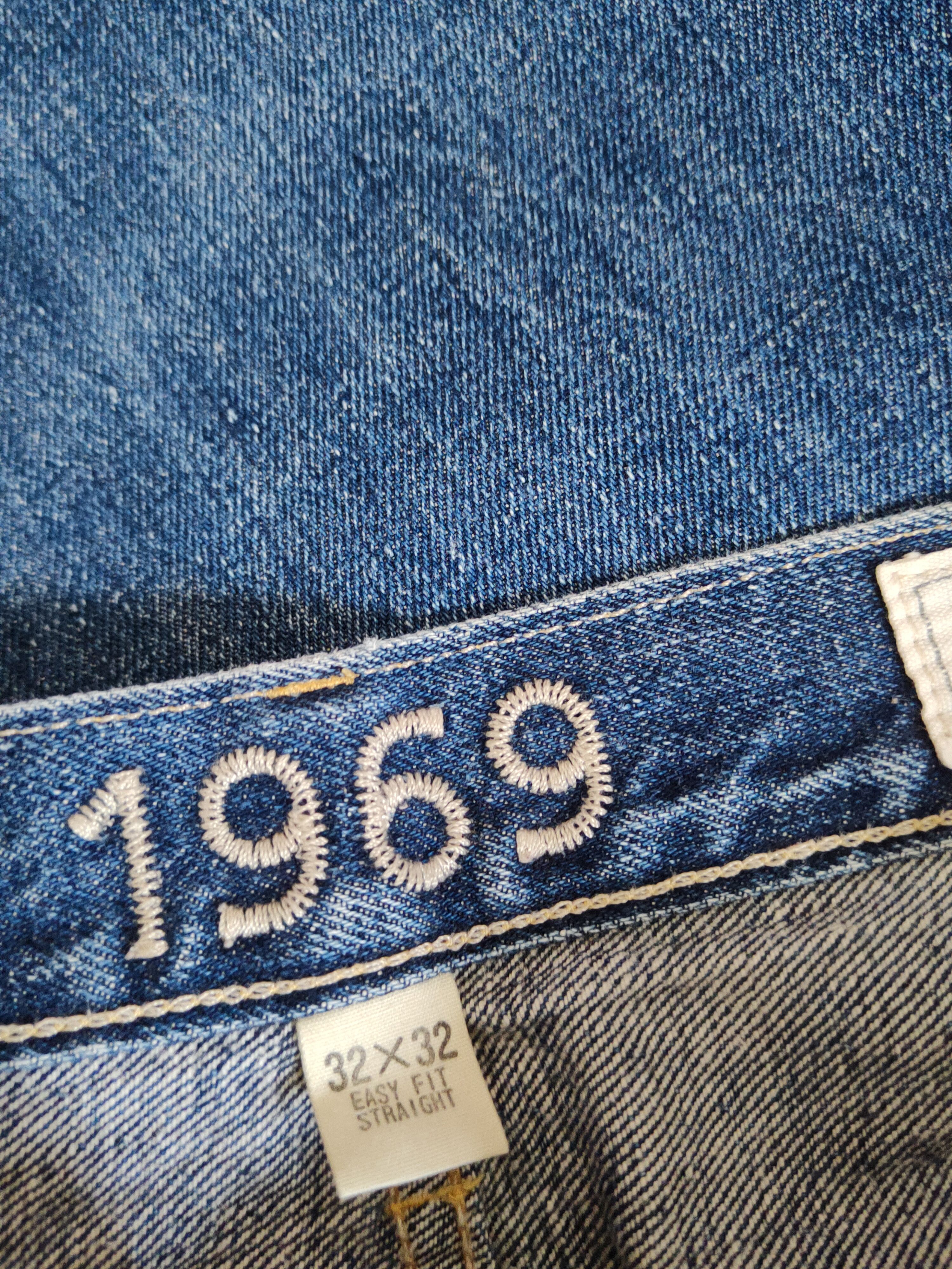 Gap Gap Dark Blue 1969 vintage jeans Denim pants #S1514 Size US 32 / EU 48 - 14 Thumbnail