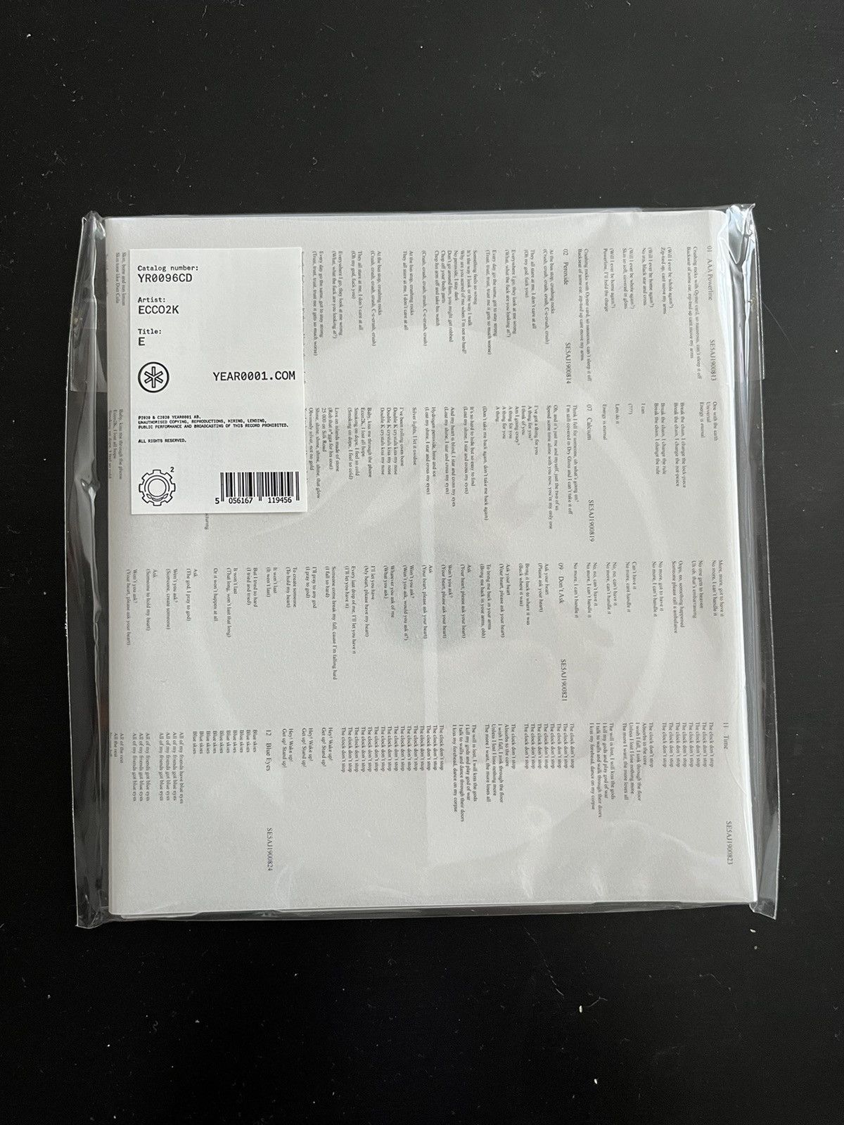 洋楽 Ecco2k E CD 2nd Burn Drain Gang Ecco2k E CD 2nd Burn Drain Gang